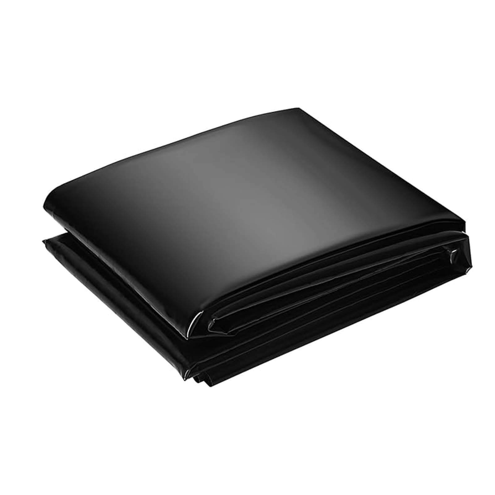 Whnoorher 1x6m 2x4m 3x7m 4x8m 5x10m Pond Liner - Black Waterproof Sealing Film Damp Proof Membrane Reinforced Pond Liner Underlay Flexible Garden Membrane for Lotus Ponds(2x7m(6.5x23ft))