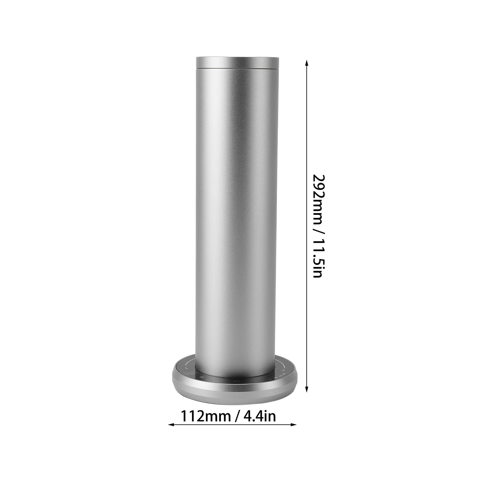 Wysokiej Jakości Aluminiowy Dyfuzor Zapachowy Pilot Aplikacji 120 Ml, Sterowanie Dotykowe, Tryb Pracy 2 w 1, Podkładka Antypoślizgowa, Inteligentny Dyfuzor Zimnego Powietrza