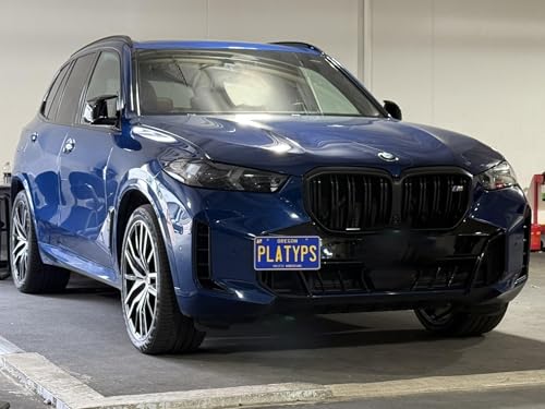 Image of CravenSpeed Platypus License Plate Mount Compatible with BMW X5 2019-2026 [G05] | No Drilling | Installs in Seconds | Made of Stainless Steel & Aluminum | Made in USA