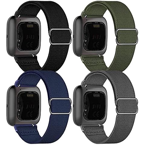Correas de Nylon Fengyiyuda para Fitbit Versa Cover