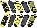 DC Comics Adult 5 Pack Batman Socks - Ankle (9-11)