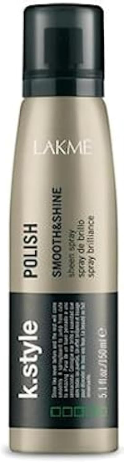 LAKME K. Style Smooth & Shine Polish Sheen Spray, 5.1 Fl Oz