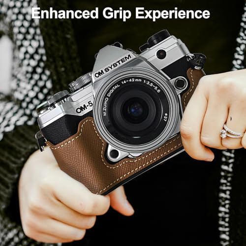 Amazon.co.jp: VOVMOEYA カメラケース For Olympus OM-5/OM-D E-M5 III