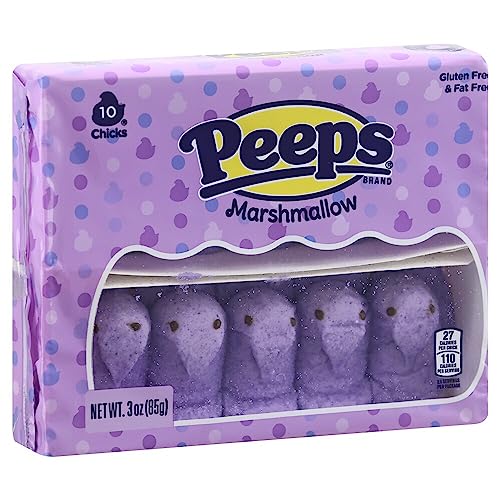 Purple Marshmallow Peeps Chicks - 50 Total (5pks of 10)