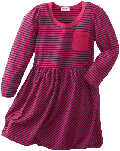 Vestido de burbujas a rayas para niña ideal para paseos veraniegos y tardes de parque