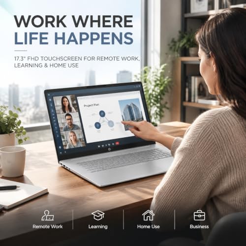 HP OmniBook 3 17.3" FHD Touchscreen Laptop, 16 GB DDR5, 1 TB SSD - image 8