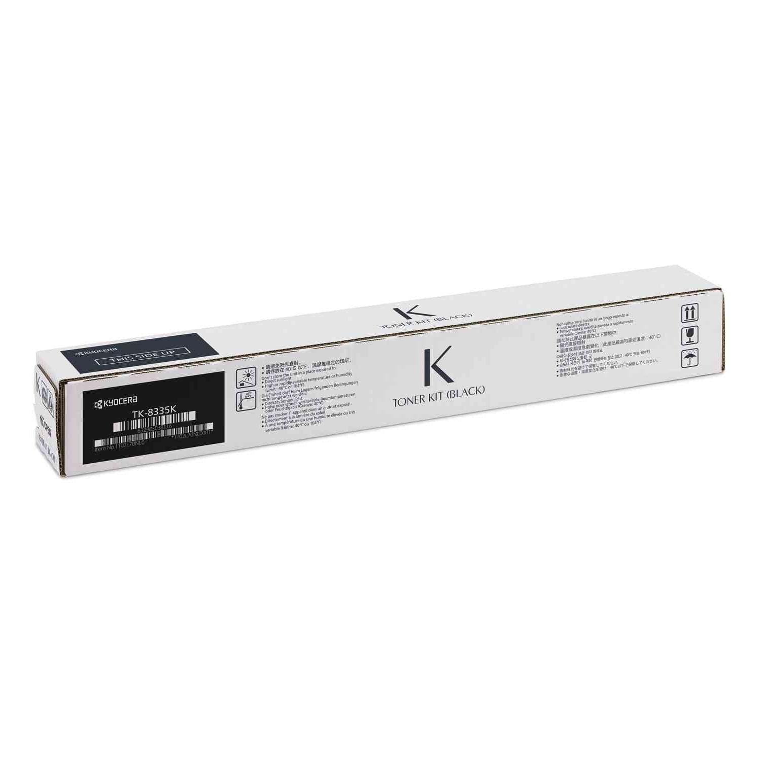 KYOCERA TK-8335K Toner 25000strony Czarny - Toner do drukarek laserowych (Toner, Czarny, Laser, Kyocera, TASKalfa 3252ci, Pudełko)