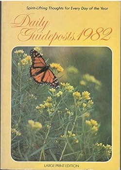 Paperback Daily Guideposts 1982 LARGE PRINT Book