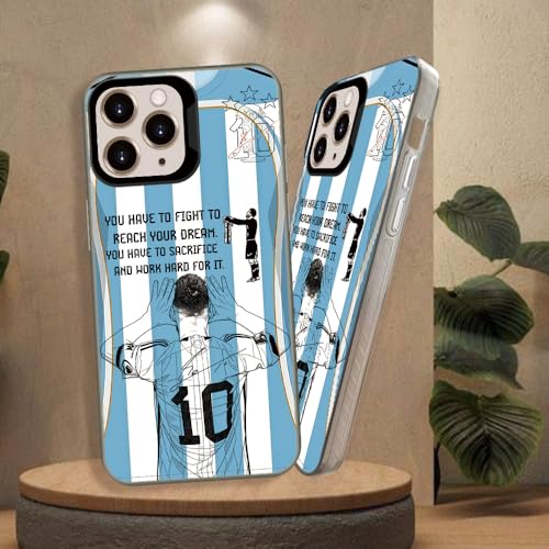 for iPhone 13/14 Legend Star Jersey No.10 Soccer Phone Case