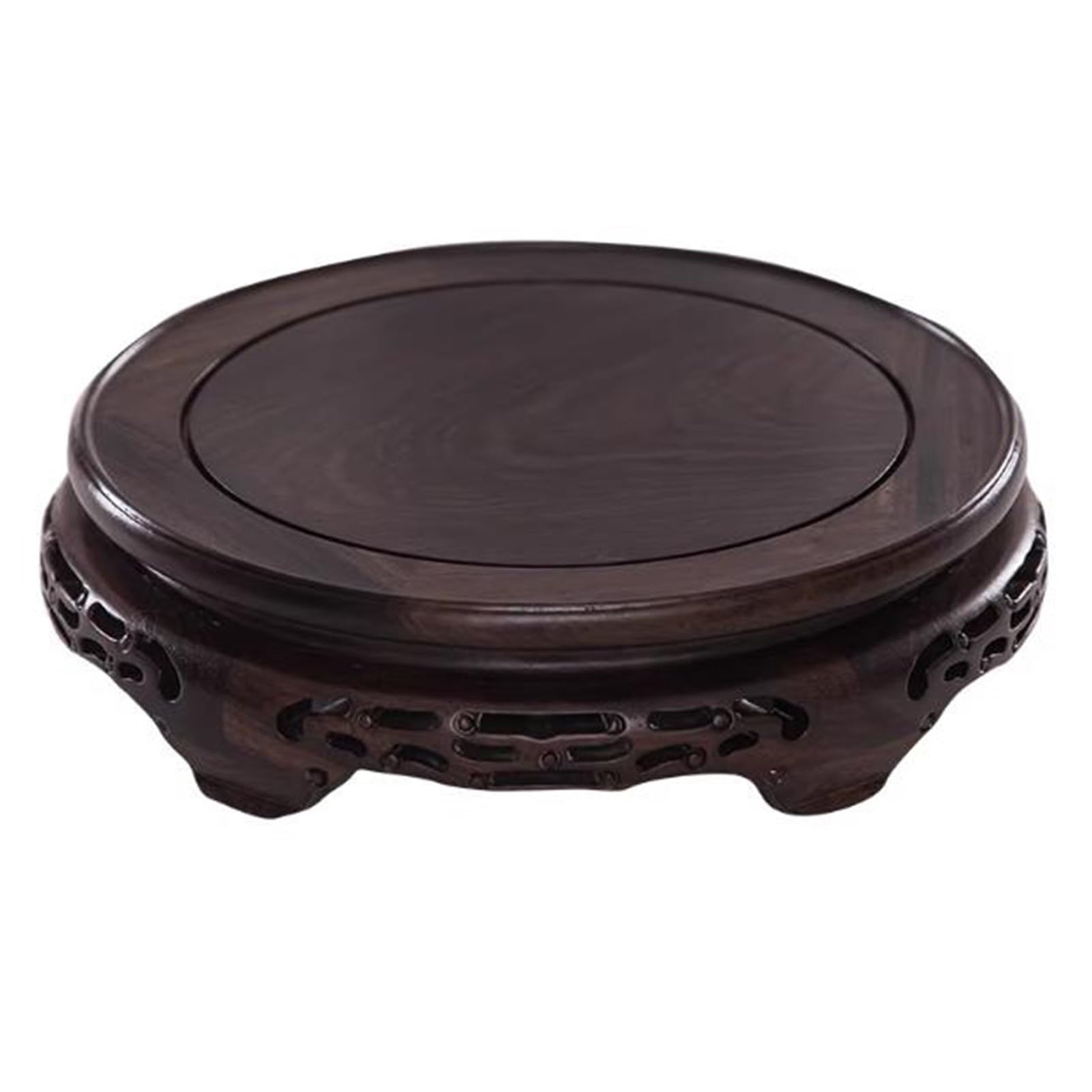 Base de madera para decoración, soporte estable y versátil para jarrones, estatuas de Buda, plantas y objetos decorativos