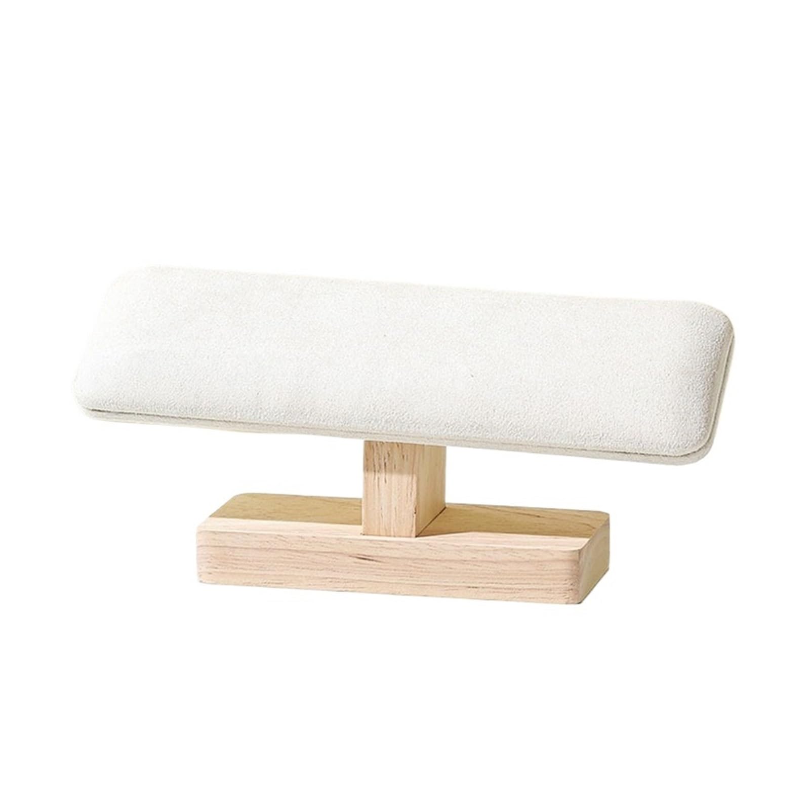 LNNXSZ Jewellery Stand Bracelets Holder Bracelet Display Stand Jewelry Holder Stand For Jewelry Exhibitors Showcase Bracelets(White Velvet)