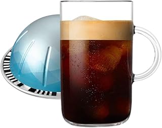 seoulika VertuoLine Ice Leggero Barista Creation Double Espresso Coffee Pods 2.7 fl oz (10 Capsules)