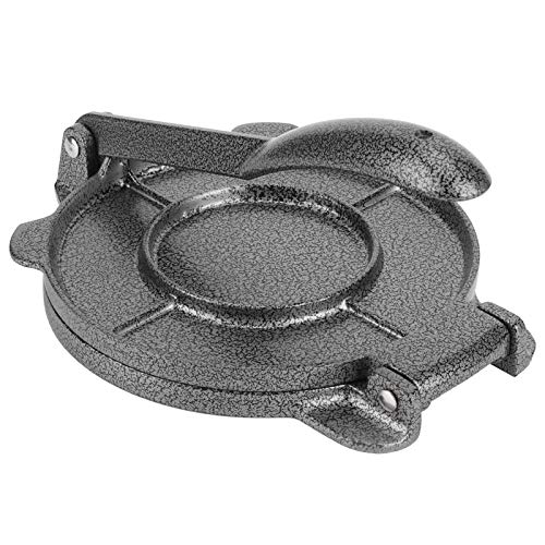 Yosoo Tortilla Maker, 6.5in Tortilla Press Maker Cast Iron Corn Tortillas Dough Pressing Tools Kitchen Supplies Gray