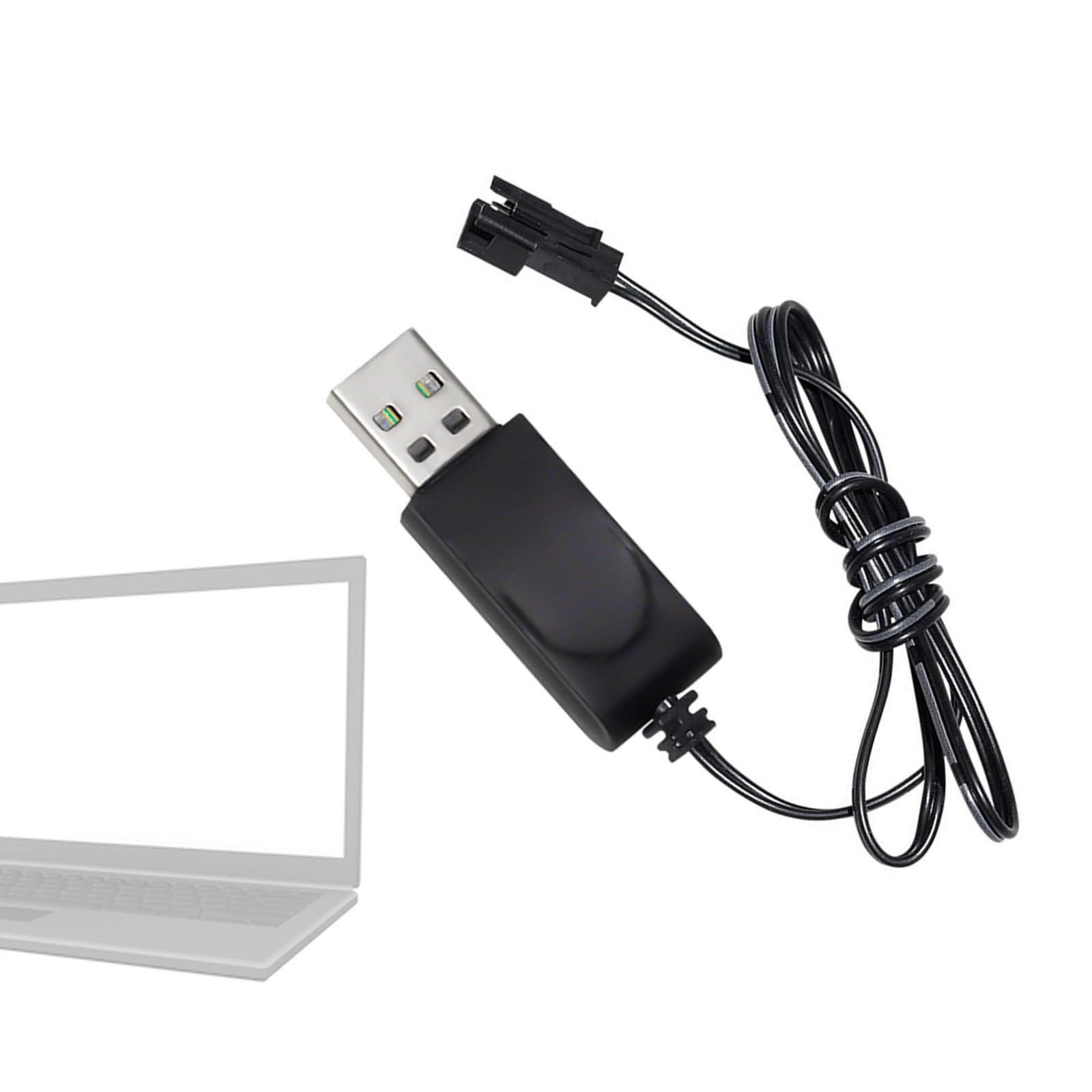 XAGMODSHN 3.7V USB Charging Cable 500mA Output SM2P for Remote Control Car Drones Battery Accessory