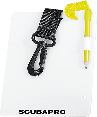 Scubapro Pizarra fluorescente de escritura para buceo