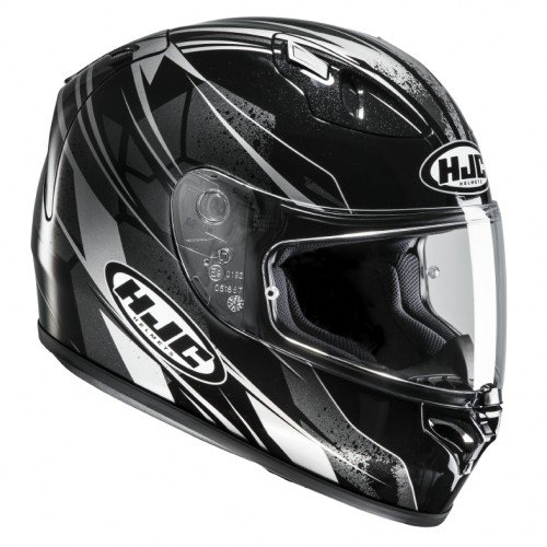 HJC FG-17, Caschi Uomo, TOBA Black/White, M