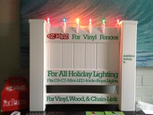 eZ klipZ204 Fence light holder, pack of 200