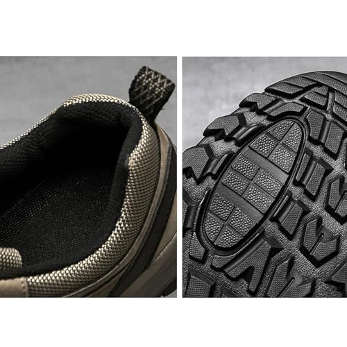 Mens Sneakers Leather Running Shoes Trainers Sneaker Casual Hiking Shoes3