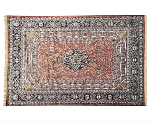 Image of Luxury Silk Carpet 5 x 7 FEET for Living Room or Bedroom, Made with Premium Silk, Perfect for Elegant Interiors Comfort and Timeless Design