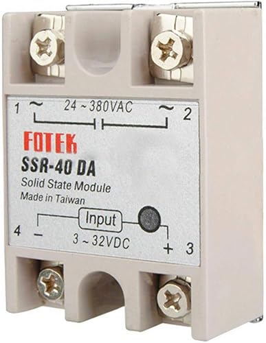 Miniatura 4 de Controlador de temperatura PID digital REX-C100 REX C100 Termostato + Relé SSR SSR-40DA+ K Termostato de rosca de termopar + disipador de calor