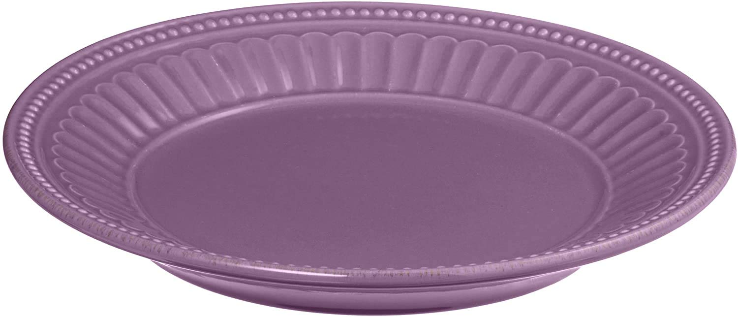 Lenox French Perle Lavender 4 Dessert Plates LIGHT PURPLE New in box