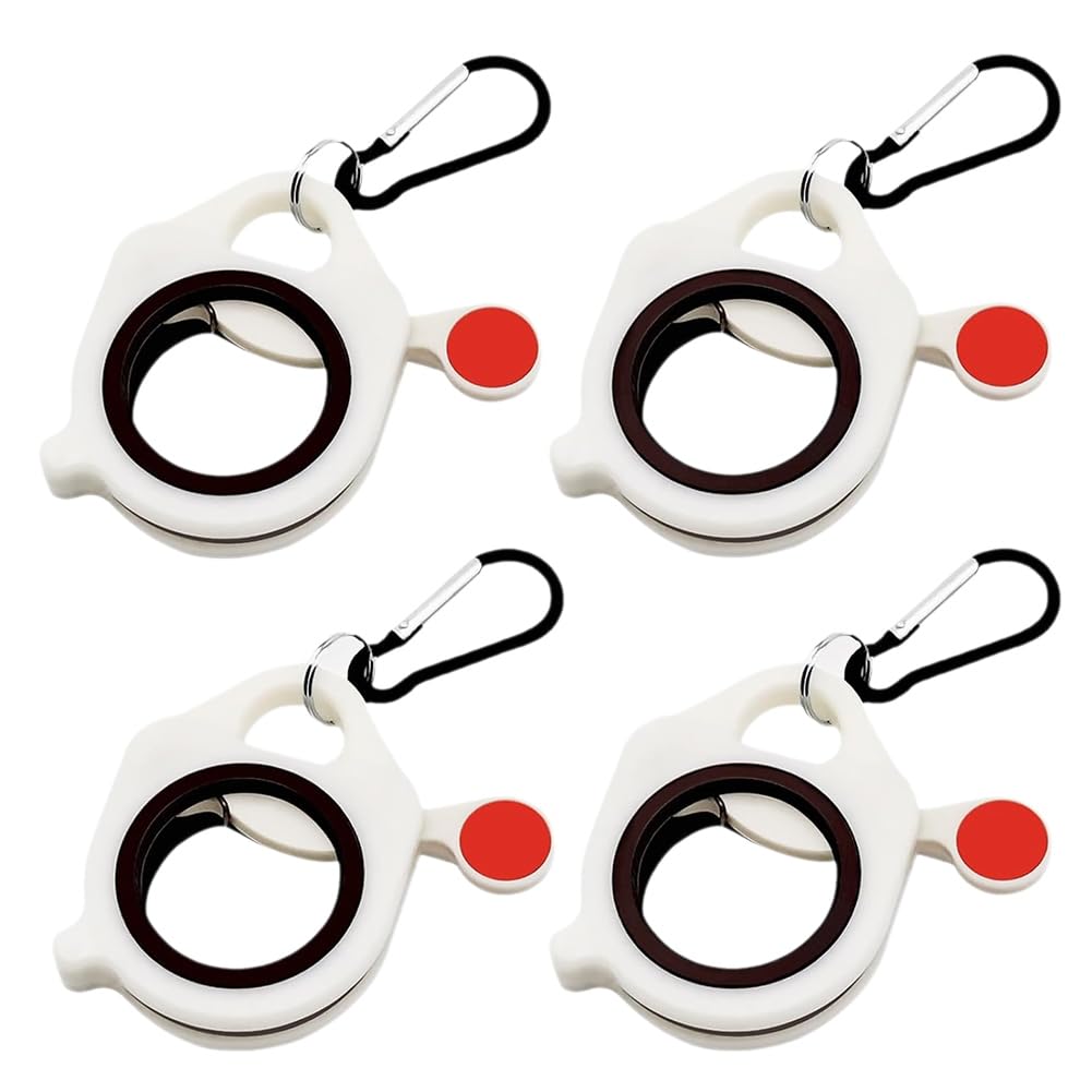 Rkbcjqa Zip Tie Organizer Cable Tie Organizer Holder Glow in The Dark Strong Efficient Solution 4PCS