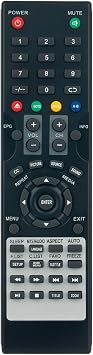 WINFLIKE IR Remote Control Replace for Supersonic SC-2412 SC-1312