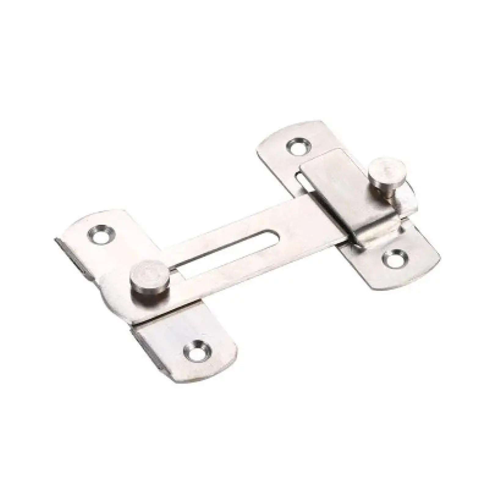 Naqzrxpml S Door Bolt Hasp Latch Fitting 90 Degree Liding Tainles Steel For Window Cabinet Hotel(S)