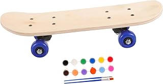 COHEALI 1 Conjunto Doodle Desenho Conjunto Skate Skate Meninos De Madeira Skate Faça Você Mesmo Graffiti Skate Faça Você Mesmo Deck De Skate Com Rodas Skate Para Faça Você Mesmo