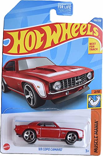 Hot Wheels '69 Copo Camaro Muscle Mania 2/10 miniatura 1