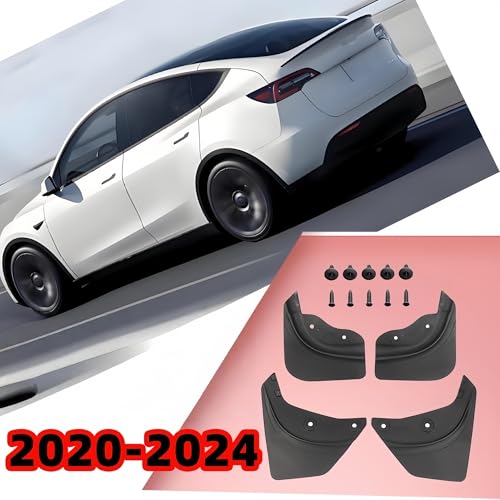 Garde-boue pour Tesla Model Y finition premium ajustement parfait - 3