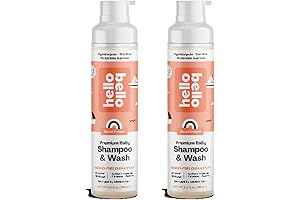 Hello Bello Tear-Free, Hypoallergenic, Pediatrician-Tested Baby Wash and Shampoo with Delicate Sweet...