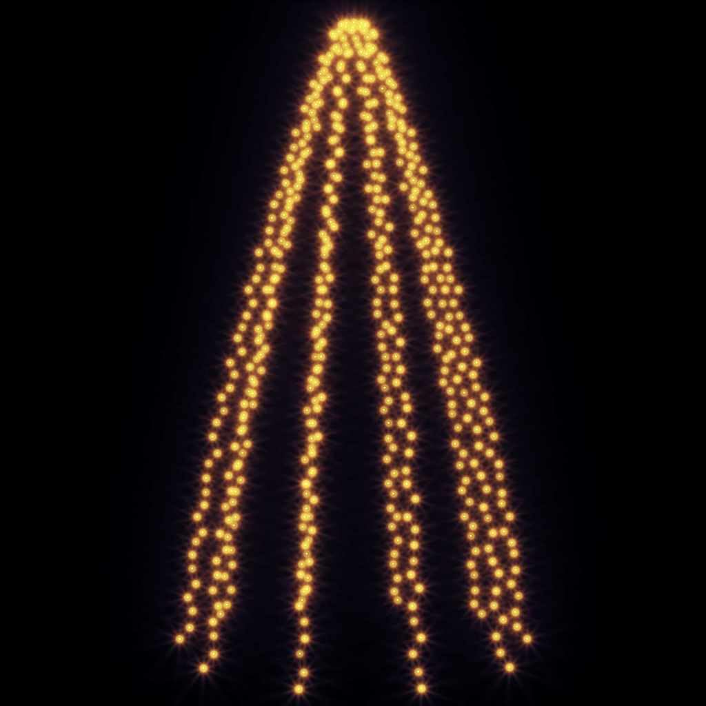 Rete luminosa per albero di Natale con 500 LED, 500 cm