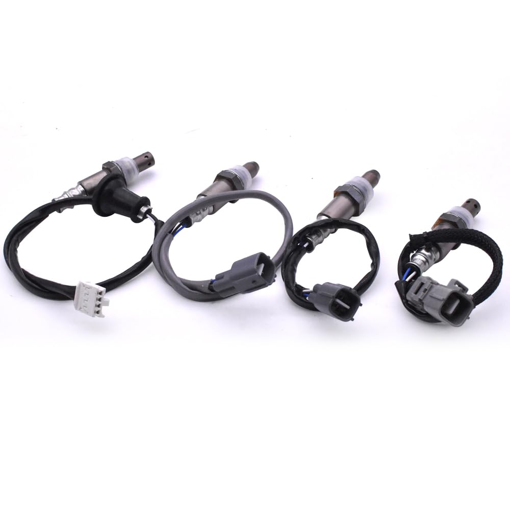 4Pcs Oxygen O2 Sensor Fit for Toyota Sienna 2012 2013 2014 2015 3.5L V6 FWD Upstream Downstream Replaces 234-9128 234-9114 234-4416 234-4540