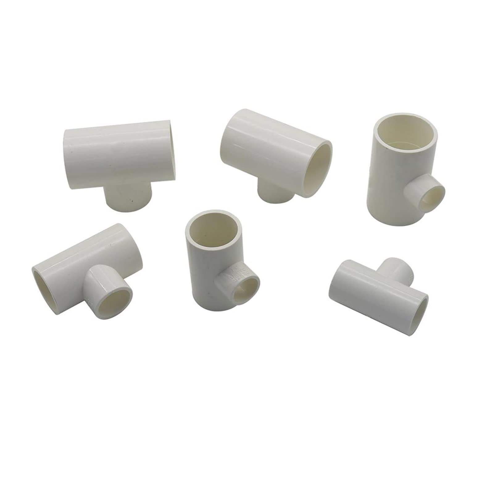 Utility Hose Butt Hose Connector Adapter Garden Irrigation 20/25/32/40Mm Inner Diameter Pvc Reducing Tee Joint Water Supply Fittings Agricultural Greenhouse Watering Pipe Joint/Gold