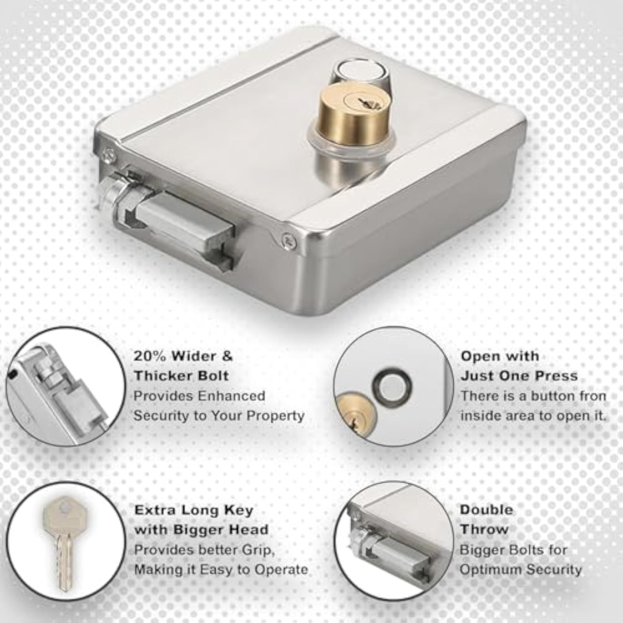 Stainless Steel Electronic Door Lock