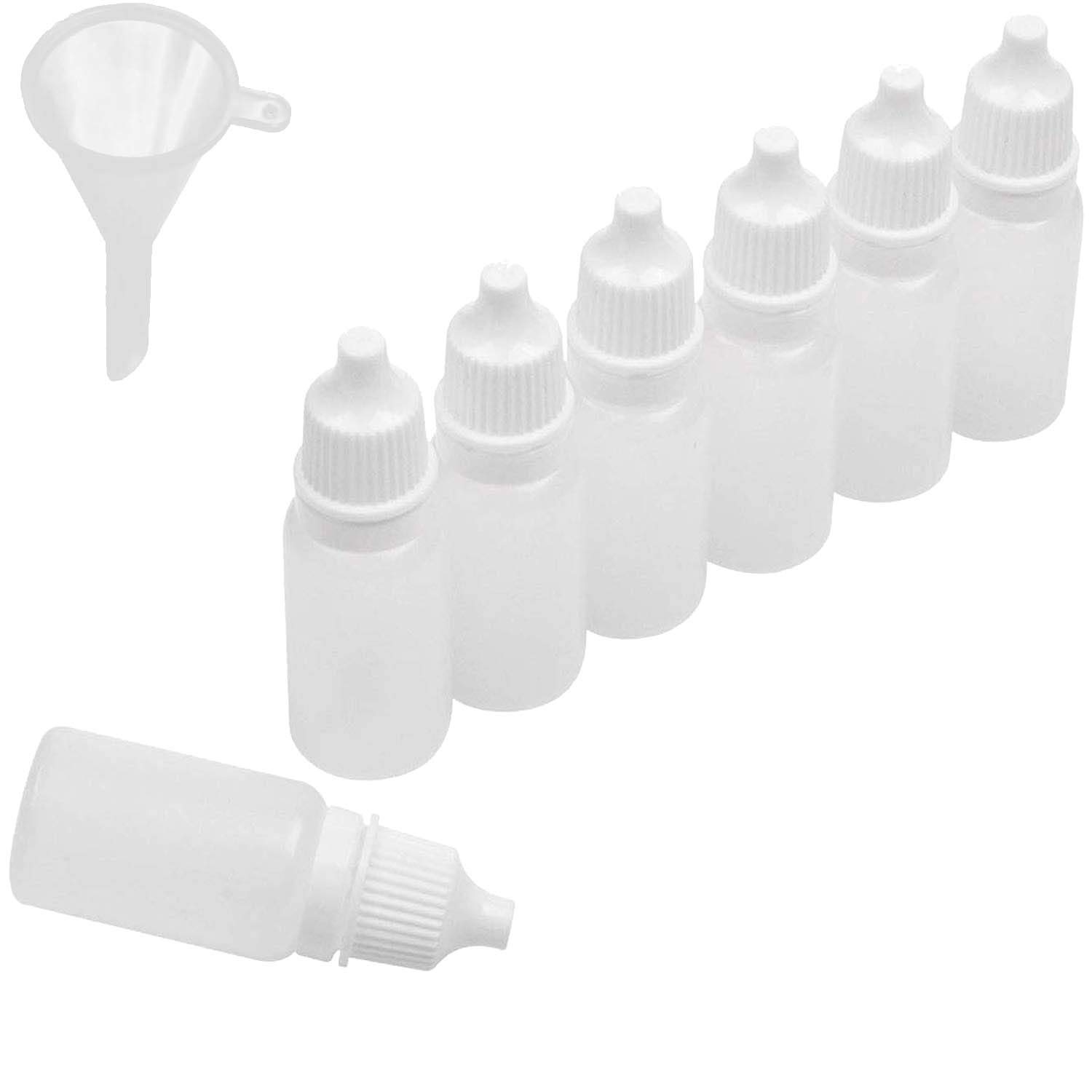 DIY Crafts Plastic Dropper Bottle Drop Bottles Empty Squeezable Eye Liquid Essential Oil Squeeze Small Refillable Containers with Caps 10ml Pack Of 50 Pcs,-image-49