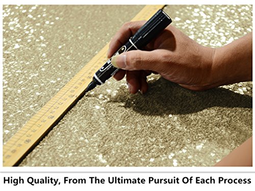 Zecchino Shinybeauty con lustrini oro opaco 2,7 x