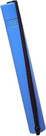 Tubo Expansível para Pôsteres, Porta-projetos à Prova D'água com Alça, Tubo Portátil para Pintura Artística, Estojo para Transporte de Desenhos, Azul