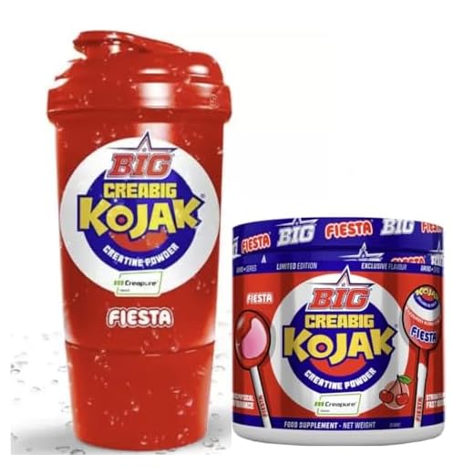 Big Creabig 200gr kojak Creatina Creapure + shaker kojak