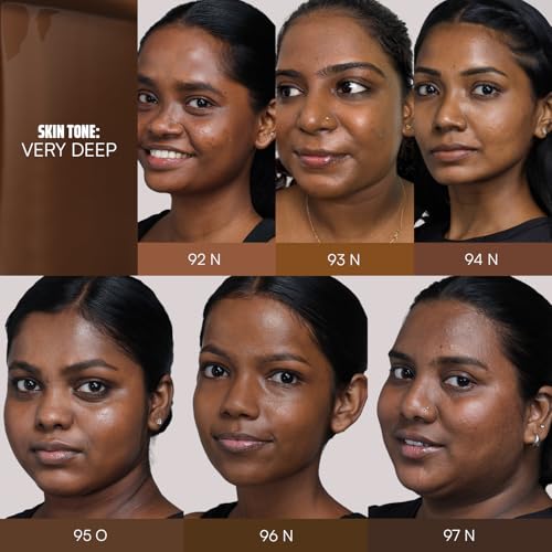 Image of FAE Beauty Face Card 4-in-1 Super Serum Skin Tint Trial Kit | Hydrates, Primes, Provides Coverage & Protects with SPF | Very Deep | Shades - 92N, 93N, 94N, 95O, 96N, 97N