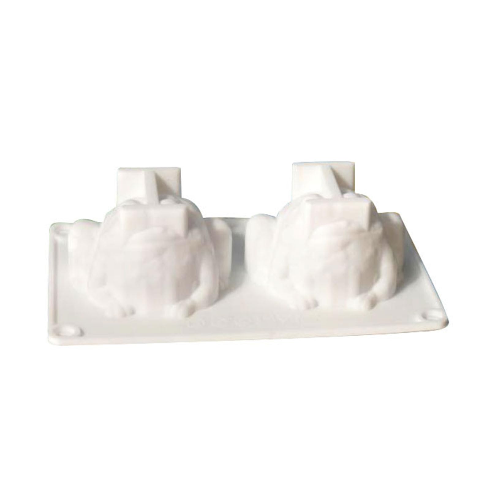 Kalttoy Silicone Mold, Frog Shape Epoxy Gypsum Home Decorations for Handcrafts Resin Plaster Molds Frog Silicone Mold