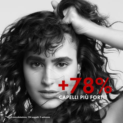 Dercos, Shampooing Stimulant Anti-Chute Energy+, Enrichi en Aminexil, Cheveux Cassants, Vichy, 400ml (Lot de 2)