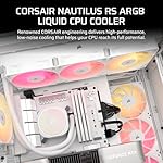 CORSAIR Nautilus 360 RS ARGB Liquid CPU Cooler – 360mm AIO – Low-Noise – Direct Motherboard Connection – Daisy-Chain – Intel LGA 1851/1700, AMD AM5/AM4 – 3X RS120 ARGB Fans Included – White - Image 2