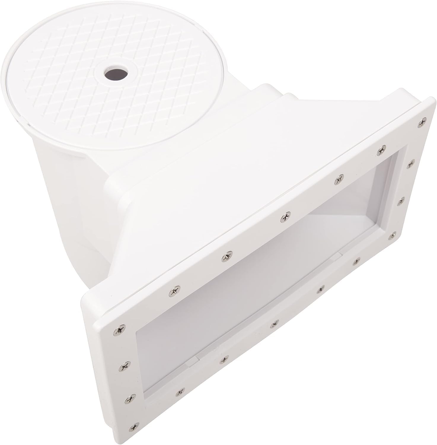 Ocean Blue Water Products Replacement Wide Mouth Skimmer, White, Part Number 170010, Comes Complete with Skimmer, Basket, Vacuum Adapter and Return Fitting