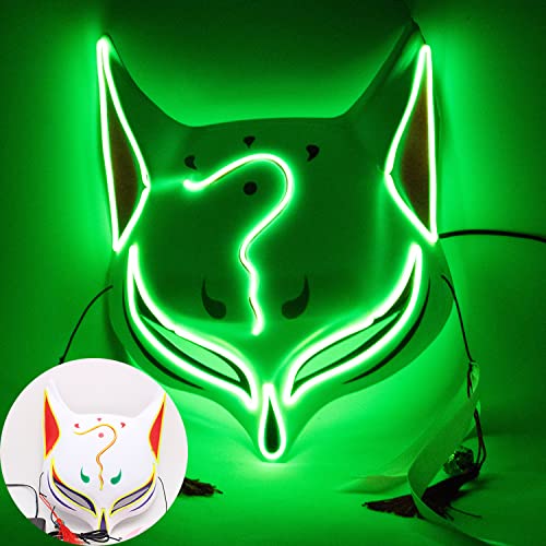 [WENJ] ����LED�ω��� ���ʃ}�X�N ��t���a���f�U�C�� �����R�����쎮 3���[�h�_�� �n���E�B��/�R�X�v��/�p�[�e�B�[�p �d�r�ʔ��� PVC�f�� �X�|���W�w�b�h�p�b�h�t�� [���s�A���i]