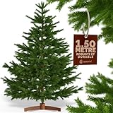 CASARIA® Sapin de Noël Artificiel Premium L 150x90cm Support Arbre de Noël Imitation Parfaite densité Branches PE PVC Mix décoration de Noël fête