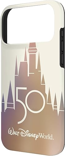 Vista 56 de Funda para iPhone 14 Pro Max Disney Walt Disney World 50 aniversario Castle