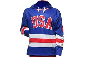 USA Hockey Miracle on Ice 1980 Jersey Hoodie