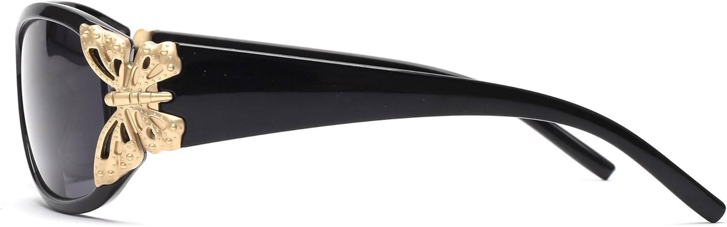 JM 2 Pack Bifocal Reading Sunglasses for Women Fashion Sun Readers Outdoor Reading Glasses UV400 Protection - Image 3